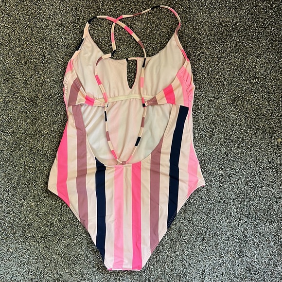 Striped Bathing Suit - Picture 2 of 3